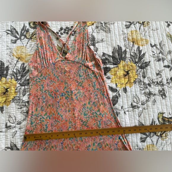 Free people vintage backless midi dress in multi Color - Picture 10 of 15